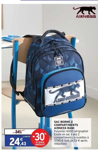 Intermarché Sac Borne 2 Compartiments Airness Rami offre