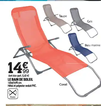 Centrakor Le Bain De Soleil offre