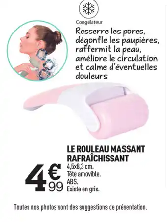 Le Rouleau Massant Rafraîchissant