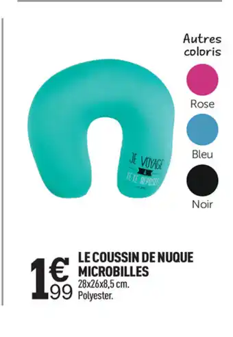 Le Coussin De Nuque Microbilles