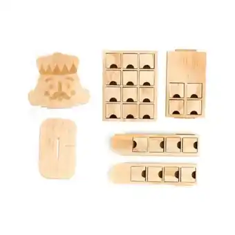 Calendrier de l'avent casse-noisette à décorer - collection noël tradition - créalia