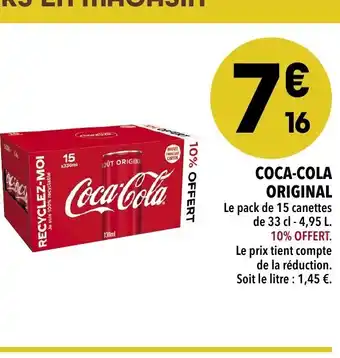 Supeco Coca-Cola Original offre