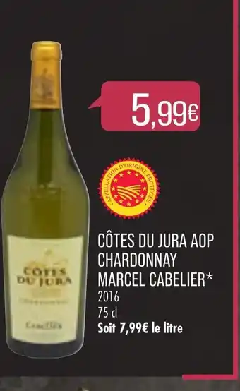 Match Côtes du Jura AOP Chardonnay offre