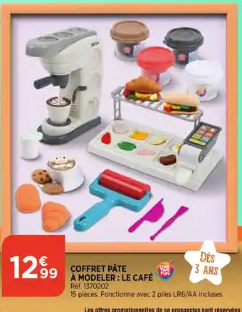 Bi1 Coffret Pate A Modeler : Le Cafe offre