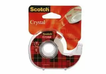 Ruban scotchÂź crystalâą 19 mm x 25 m