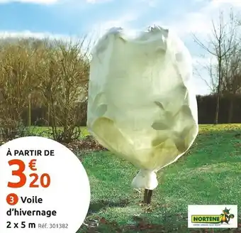 Mr Bricolage Voile d’hivernage offre