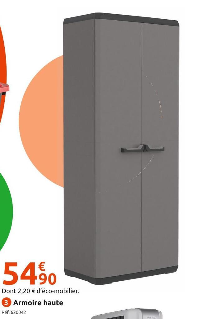 Promo Armoire haute chez Mr Bricolage