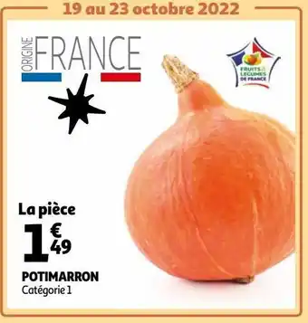 Auchan Supermarché Potimarron offre