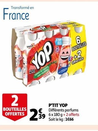 Auchan Supermarché P'tit yop offre