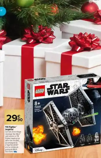 Carrefour Market Tie fighter impérial lego star wars offre