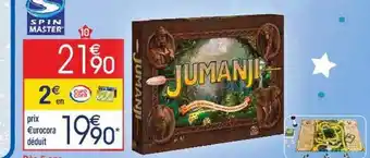 Cora x Carrefour Jumanji spin master offre