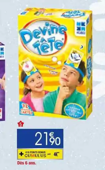 Migros Devine tête offre