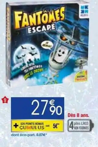 FantĂŽmes escape