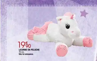 Licorne en peluche