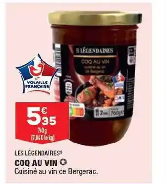 ALDI Coq au vin les légendaires offre