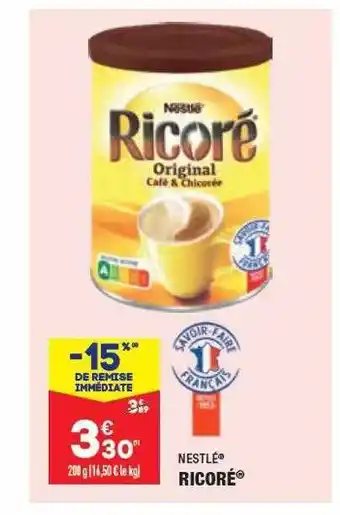 ALDI Ricoré nestlé offre