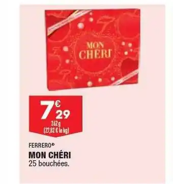 ALDI Mon chéri ferrero offre