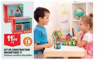ALDI Kit de construction magnétique offre