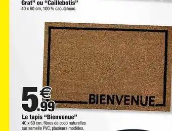 Bazarland Le tapis offre