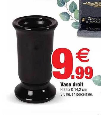 Bazarland Vase droit offre