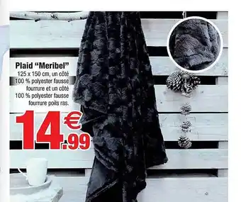 Bazarland Plaid offre