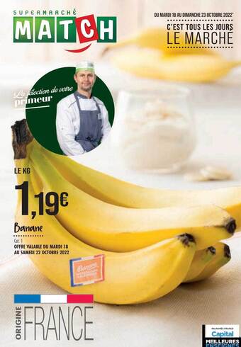 Match Banane offre