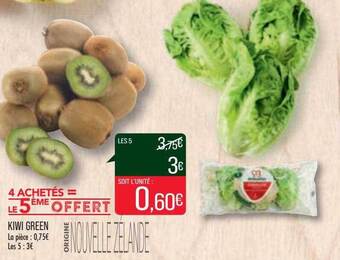 Match Kiwi green offre