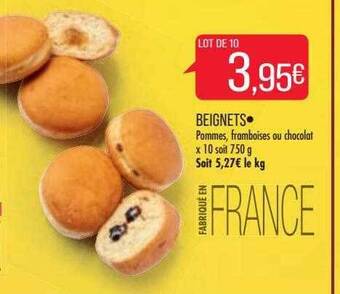 Match Beignets offre