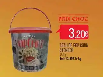 Seau de pop corn stenger