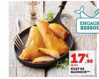 Super U Filet de haddock offre