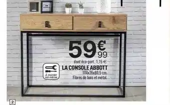 La console abbott