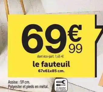 Centrakor Le fauteuil offre