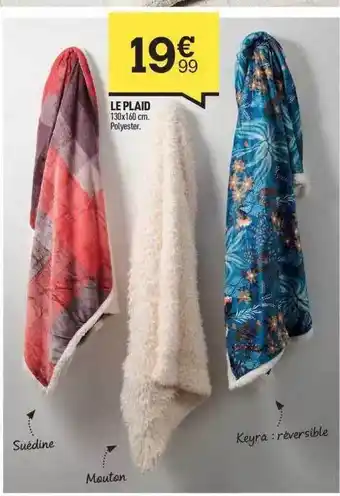 Centrakor Le plaid offre