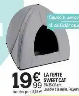 La tente sweet cat