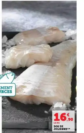 Hyper U Dos de julienne offre
