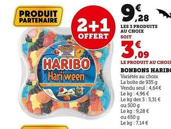 U Express Bonbons haribo offre