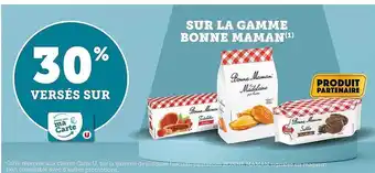 U Express La gamme bonne maman offre