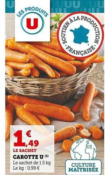U Express Carotte u offre