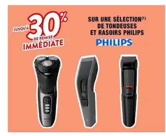 Migros Tondeuses et rasoirs philips offre