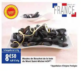 Migros Moules de bouchot de la baie du mont sain-michel aop offre