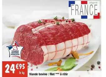 Migros Viande bovine : filet***à rôtir offre