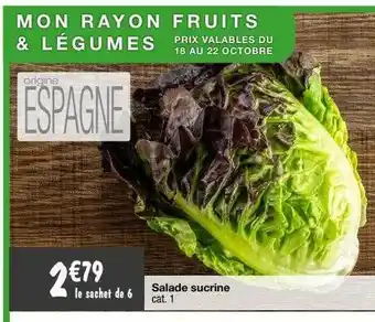 Migros Salade sucrine offre