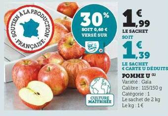 Hyper U Pomme u offre
