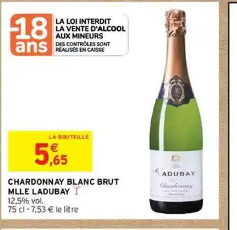 Chardonnay blanc brut mlle ladubay