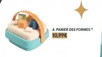 Monoprix Panier des formes offre