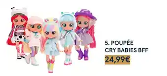 Monoprix Poupée cry babies bff offre