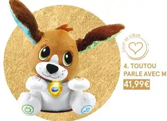 Monoprix Vtech toutou parle avec moi offre