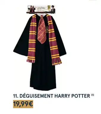 Monoprix Déguisement harry potter offre