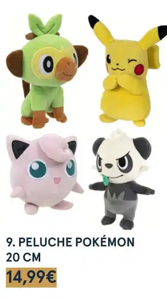 Monoprix Peluche pokémon 20 cm offre