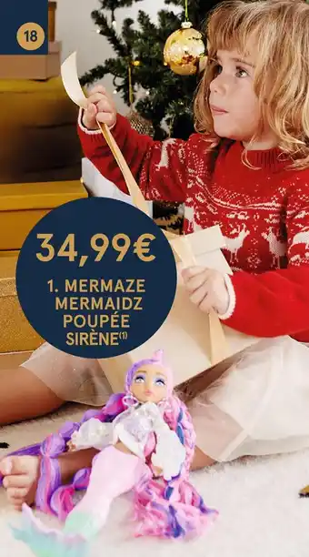 Monoprix Mermaze mermaidz poupée sirène offre